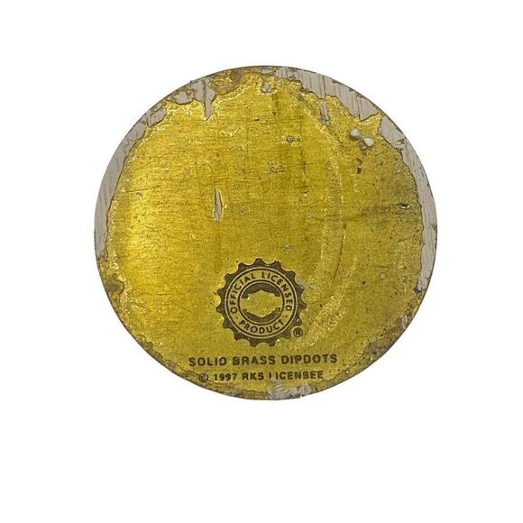 Vintage H-D OF DALLAS TEXAS HARLEY DAVIDSON DEALER DEALERSHIP OIL DIP DOT Biker - Picture 2 of 4